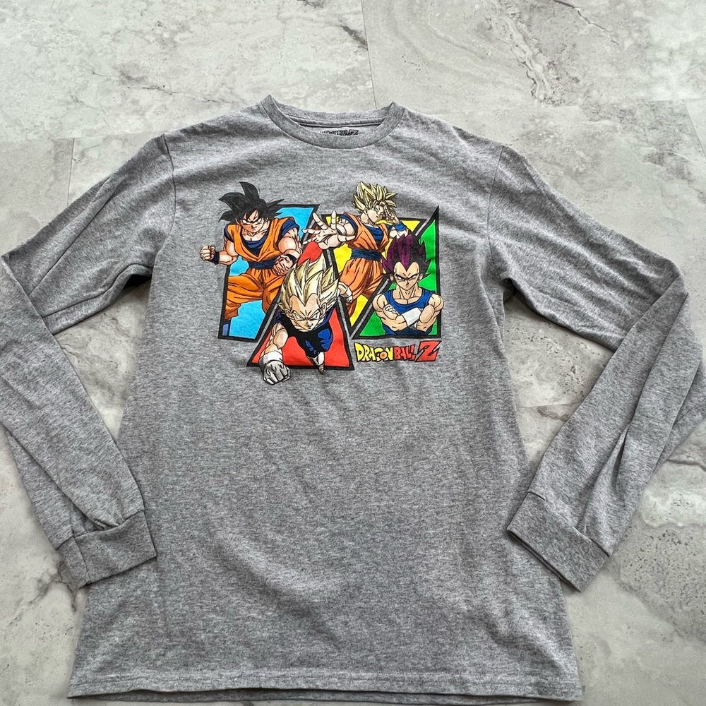 Dragonball Z Graphic Long Sleeve Tee Mens Size‎ Small S